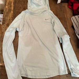 Nike Soft Blue Pullover Hoodie